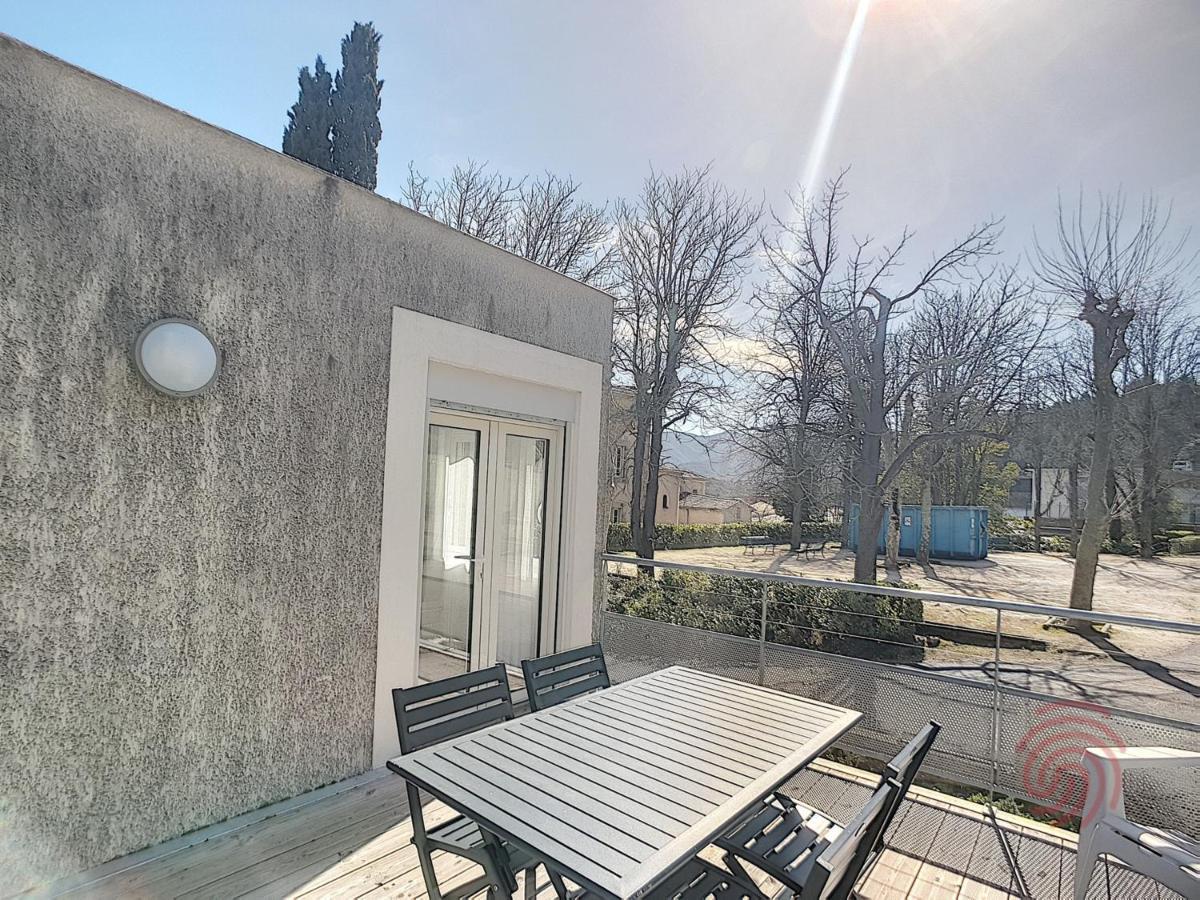 Appart F2 A Lamalou, Terrasse, Wifi, Animaux Acceptes, Proche Centre & Thermes - Fr-1-451-24 Exteriör bild